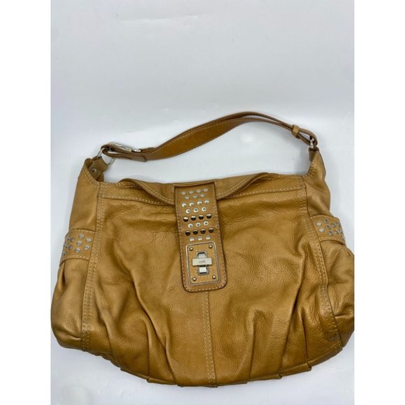Rafe Tan Large Leather Shoulder/Crossbody Bag - Picture 4 of 16